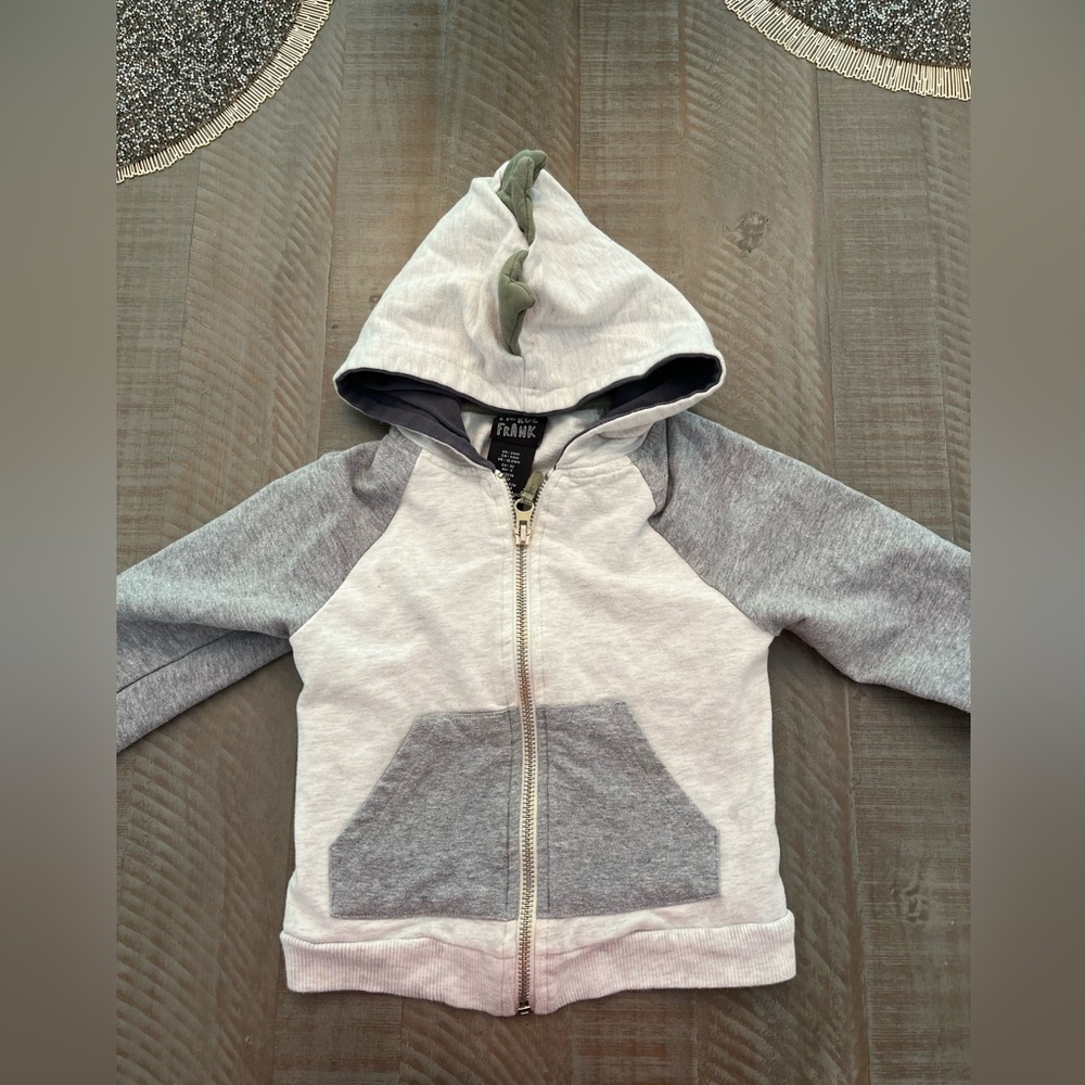 Fierce Frank Toddler Dino Hoodie Jacket